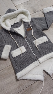 Parkas de Paño Jakard con Corderito