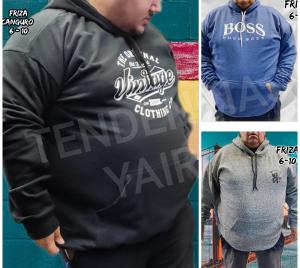 Talles Especiales Buzo Canguro Juvenil