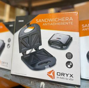 Sandwichera Antiadherente Oryx 750w
