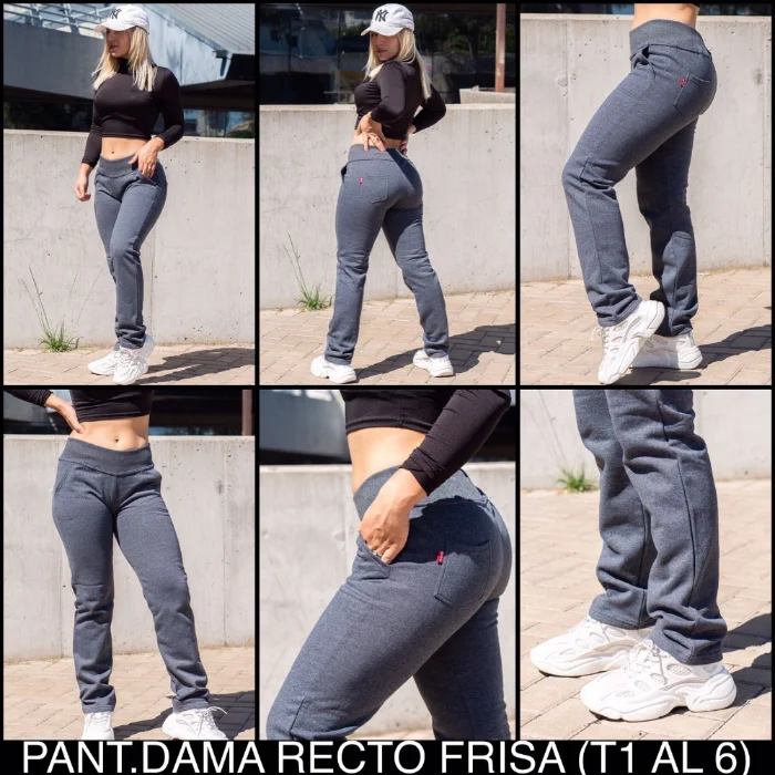Corte Recto Cintura Faja Rustico Peinado o Frisa