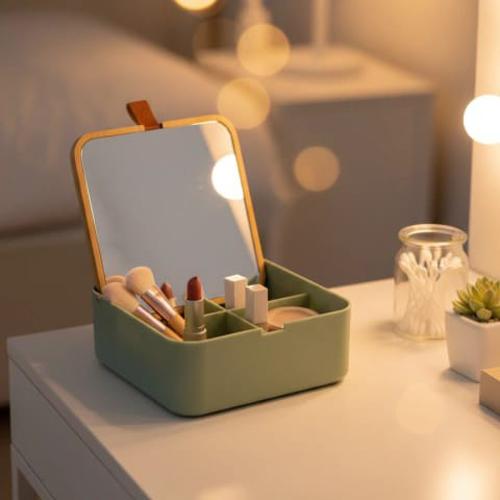 Organizador Alhajero Caja Espejo (espe-caja) - -