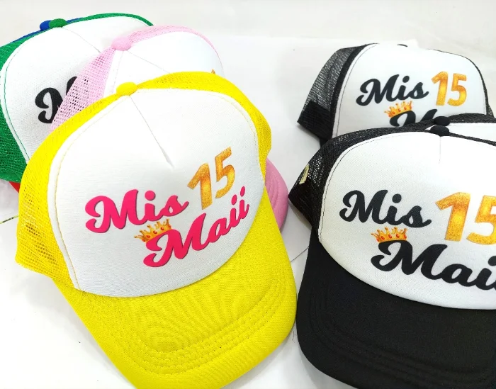 Estampado de Gorras Tracker para Eventos,negocio,egresados