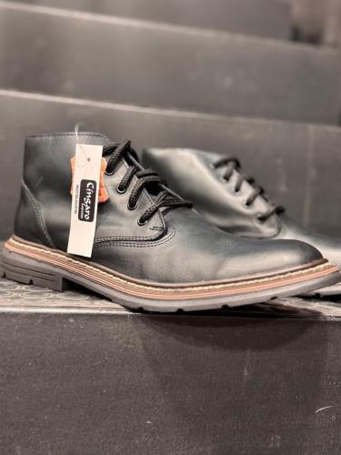 Borcego Santos Cuero Genuino Suelas Pegadas y Cosidas - Miniatura 3