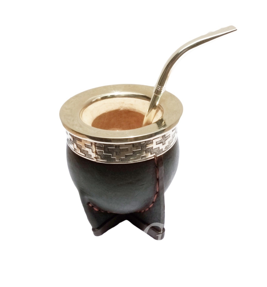 Mate Imperial Liso de Alpaca - Imagen 2