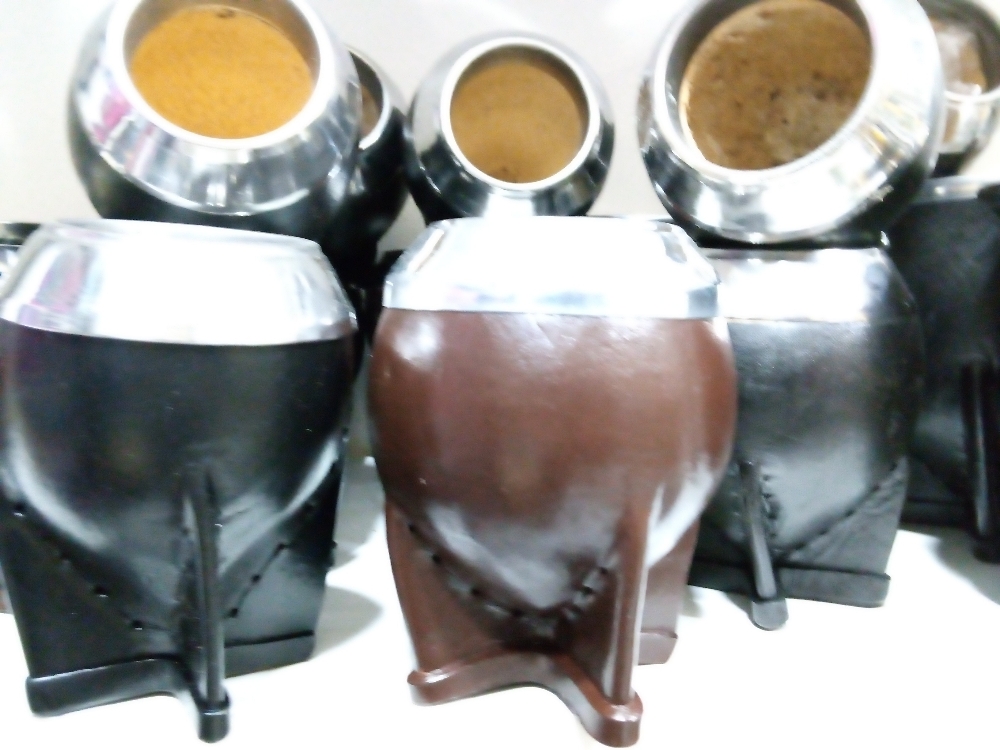 Mate Torpedo Uruguayo Virola de Acero - Imagen 2