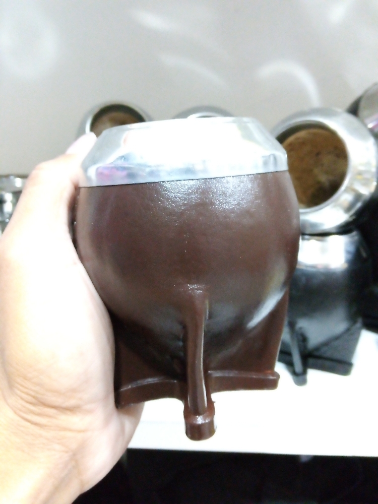 Mate Torpedo Uruguayo Virola de Acero - Imagen 3