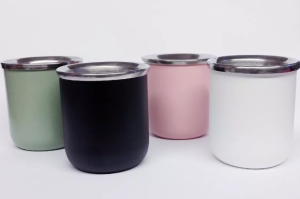 Mate de Acero Termico Tipo Vaso