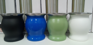 Mate de Acero Termico Tipo Copa