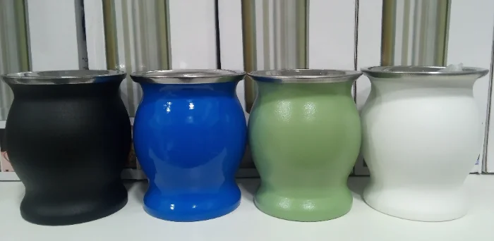 Mate de Acero Termico Tipo Copa