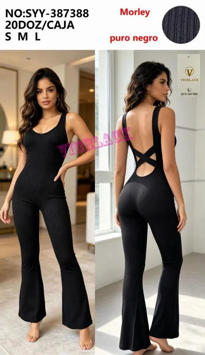 Catsuit sin Push Up - Vic Black
