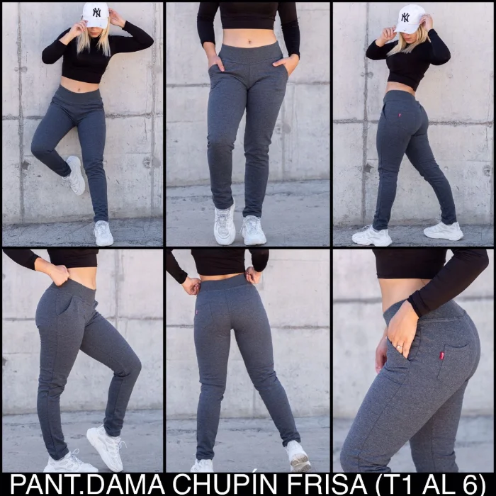 Pantalon Dama Chupin Cintura Faja