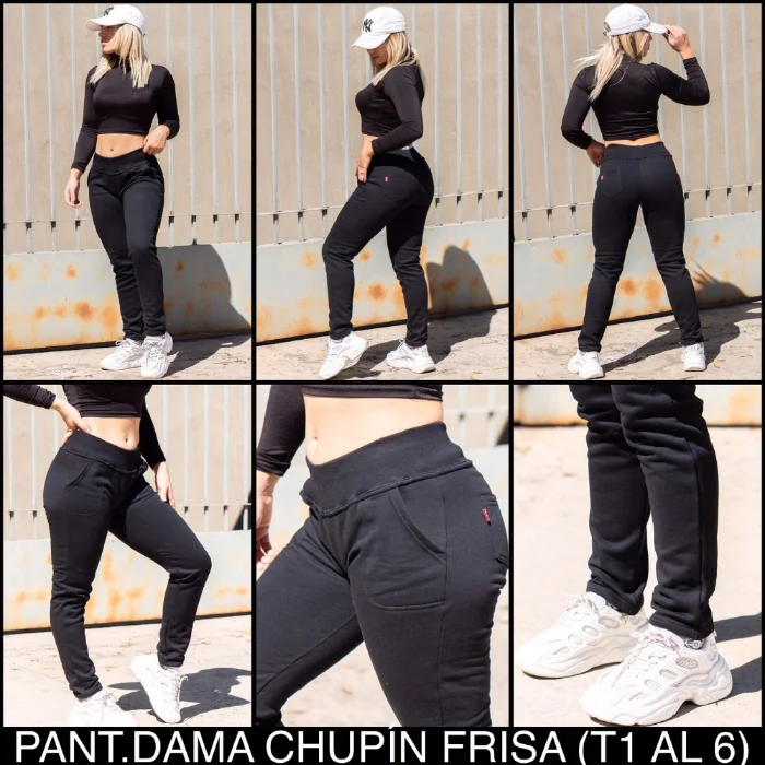 Pantalon Dama Chupin Cintura Faja