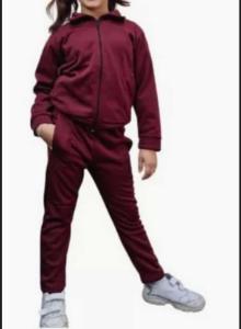 Conjunto Soff Bordo Unisex Escolar