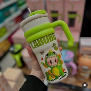Vaso Térmico Frío/calient Pico +sorbete Labubu Friends 700ml