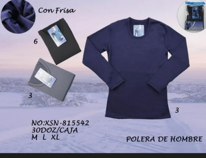 Camiseta Termica de Varon