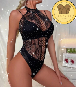 Body y Vestidos de Red con Stras
