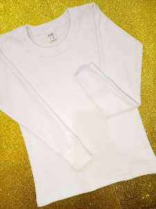 4al16 Camiseta Blanca de Algodon Cuello Redondo - Miniatura 4