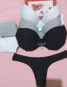 Conjunto de Algodon con Base y Aro