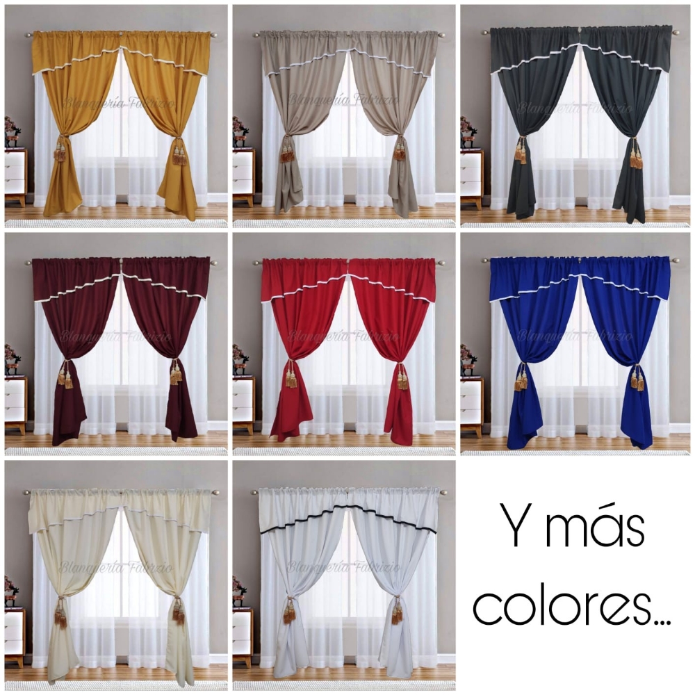 Cortinas Doble 4 Paños - Imagen 2