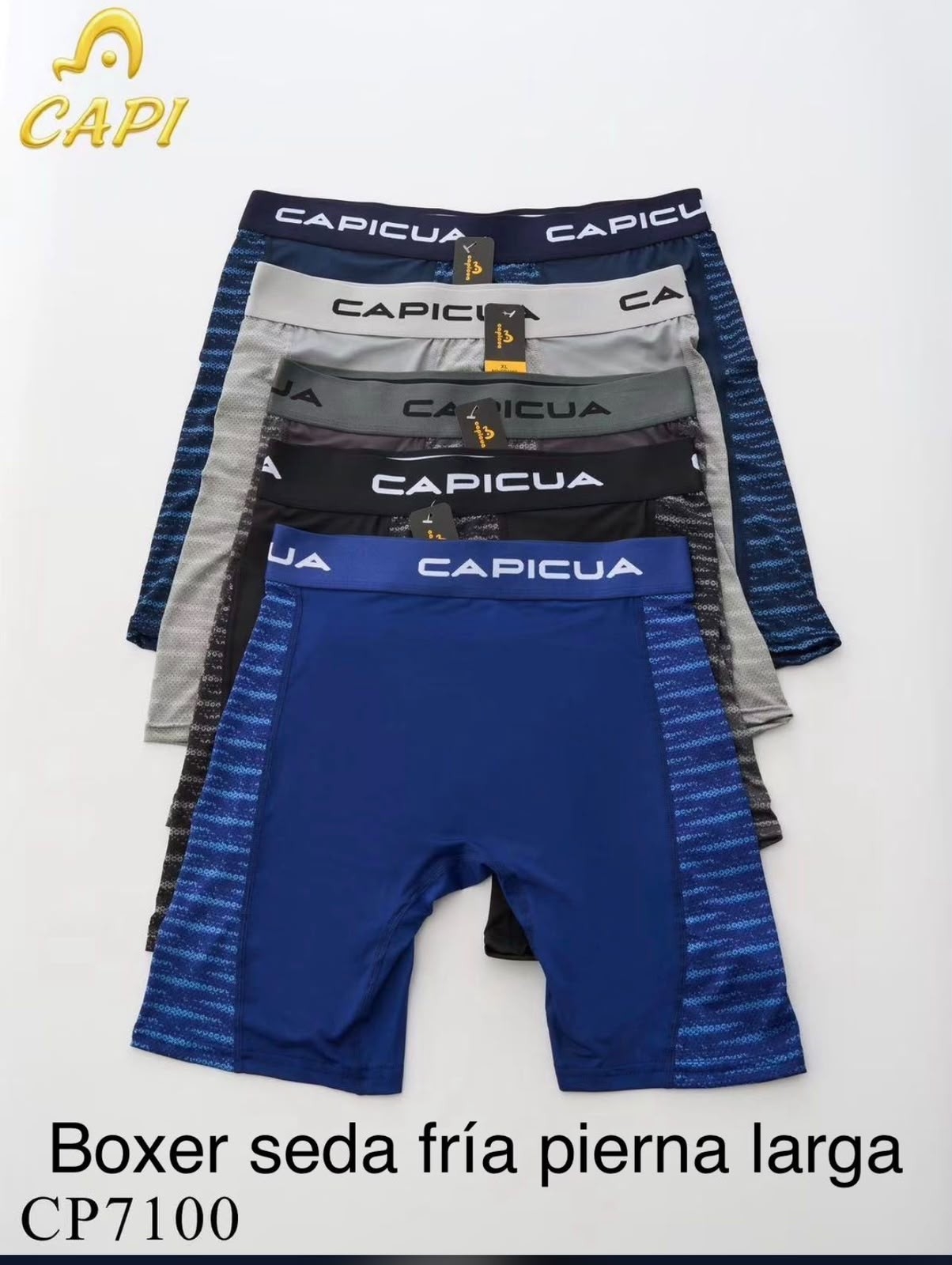 Boxer de Hombre  Seda Fria Pierna Largs - Imagen 2