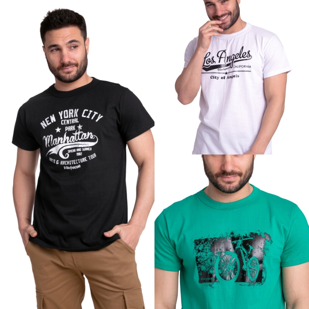 Remera  Economica con Estampa, de Algodón - Imagen 3