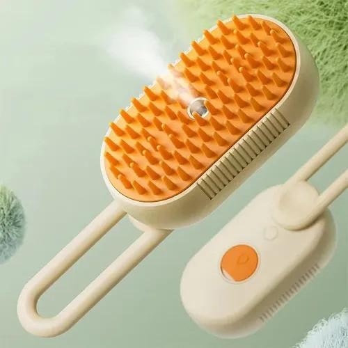 Cepillo de Vapor para Mascotas Recargable