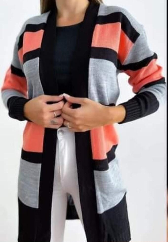 Sacos de Lana Lisos y Rayadas - Imagen 3
