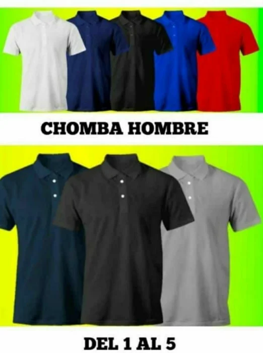 Chomba  Pique  Calidad Premium
