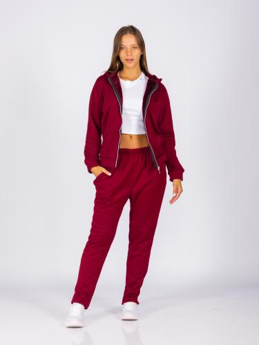 Pantalon Jersey con Piel Dama - Miniatura 2