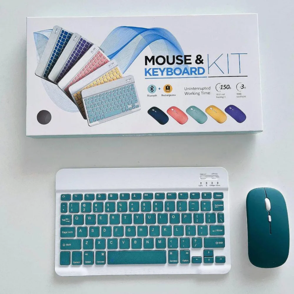 Kit Mini de Mouse y Teclado Bluetooh Tmu-001 - Imagen 3