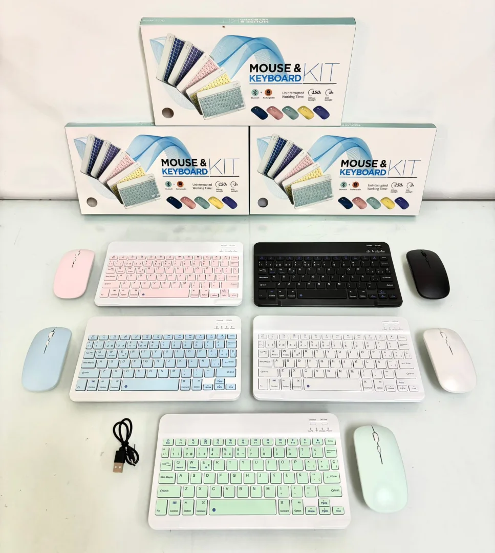 Kit Mini de Mouse y Teclado Bluetooh Tmu-001 - Imagen 2