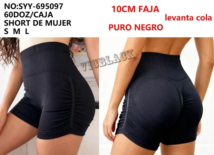 Short Push Up Vic Black