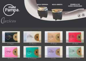 Mate Pampa Termico Pvc Boca Grande y Boca Chica