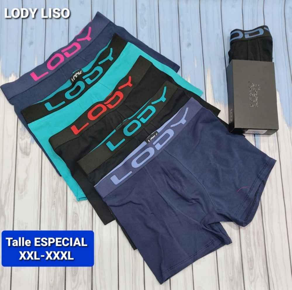 Boxer Lody Talles Especial Lisos - Imagen 2