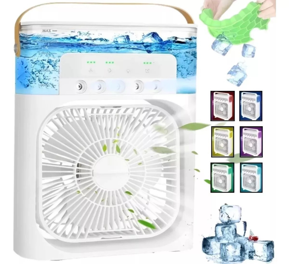 Mini Aire Portátil con Humidificador - Imagen 2