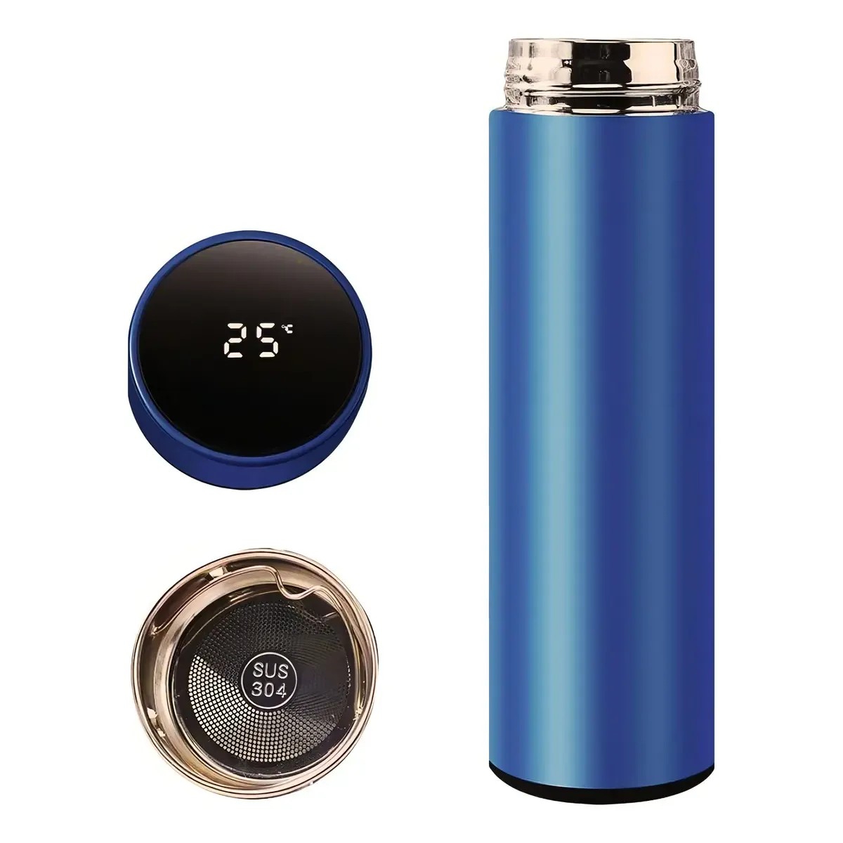 Termo Acero Inoxidable 500ml con Sensor de Temperatura - Imagen 2