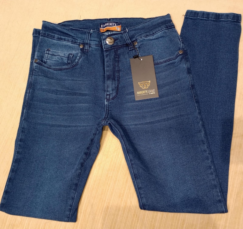 Jeans de Hombre con Bigote y Localizado Chupin - Imagen 3
