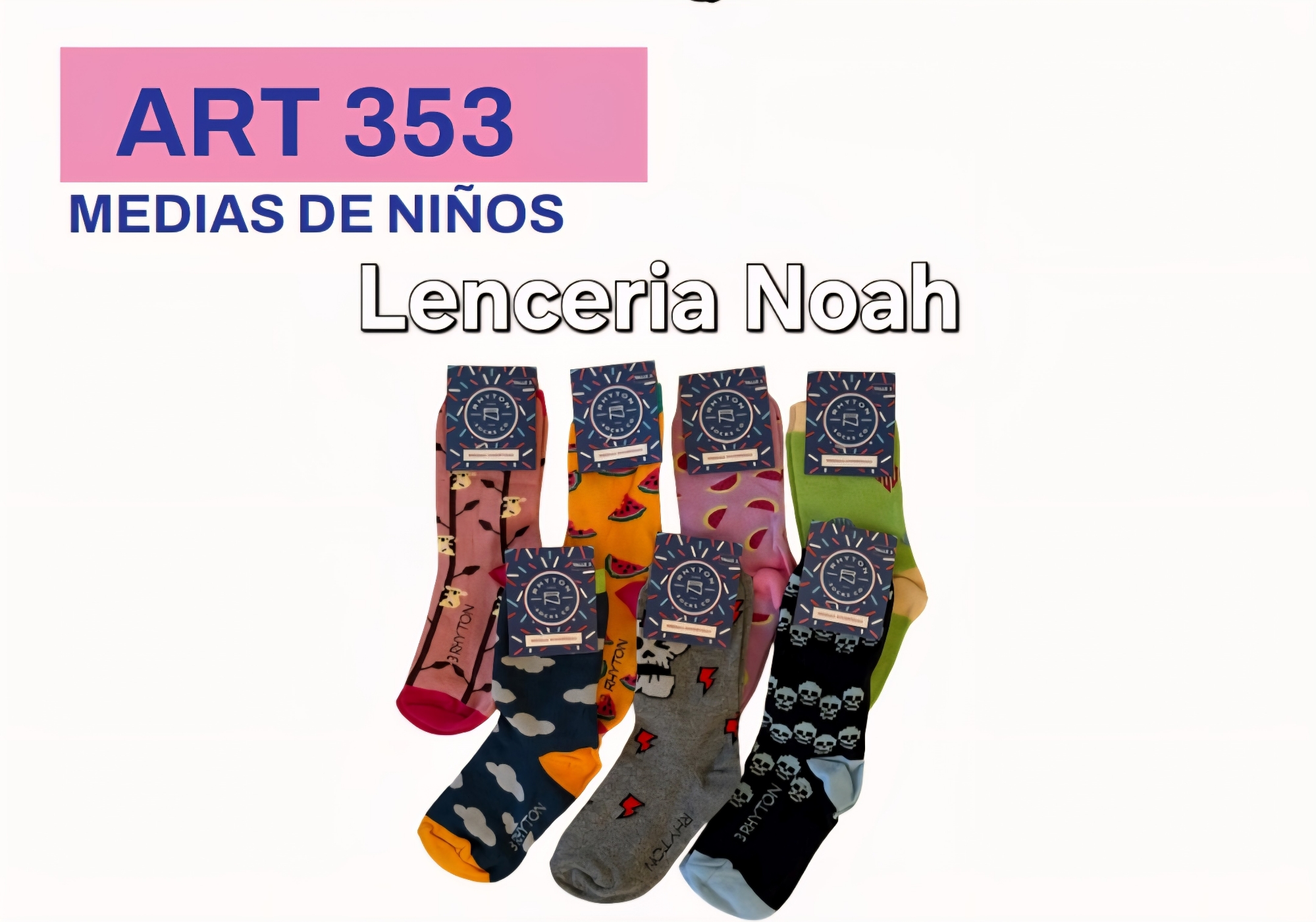 Art.354 Media Estampada Rhyton Nene/a. - Imagen 2