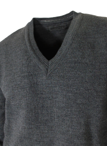 Sweater de Lana Acrílica "lansul" Escote V - Miniatura 4