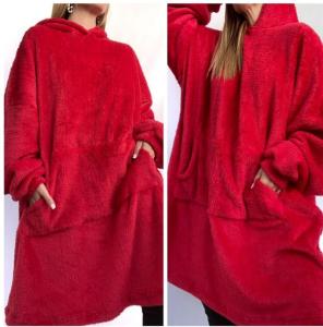 Maxibuzo Peluche "extra Largo" C/capucha