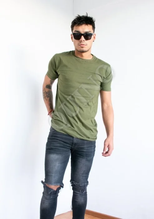Remeras Algodón Peinado