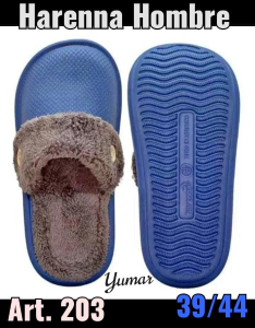 Pantufla Harenna Hombre C/corderito - Miniatura 2