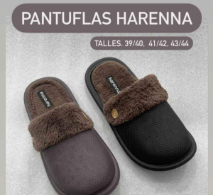 Pantufla Harenna Hombre C/corderito