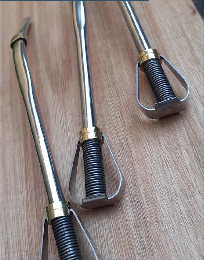 Bombilla de Acero con Estribo Desarmable 17cm - Imagen 2