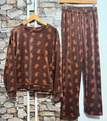 Conjunto Pijama Plush Estampado