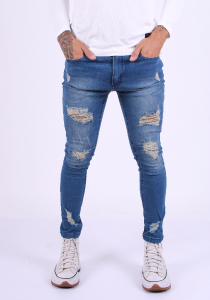 Jeans Chupin Elastizado de Hombre - Miniatura 2