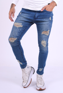 Jeans Chupin Elastizado de Hombre - Miniatura 3