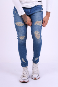 Jeans Chupin Elastizado de Hombre - Miniatura 5