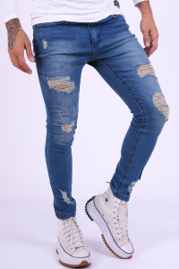 Jeans Chupin Elastizado de Hombre - Miniatura 6
