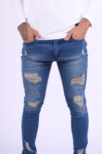 Jeans Chupin Elastizado de Hombre - Miniatura 7
